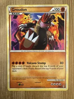Pokemon TCG - Groudon - 6/95 - Call of Legends - Non-Holo - Rare - LP - Image 1