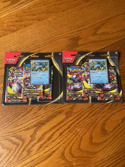 Pokemon Mega Evolution 3 Packs Golduck Lot of 2 Factory Sealed Packages - Image 1