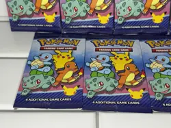 2021 Pokemon 25th Anniversary McDonald’s Booster Packs X7 Packs - Rare - Image 5