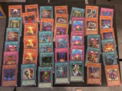 YuGiOh Zombie Madness Structure Deck Complete No Box Very Good Condition - Image 1