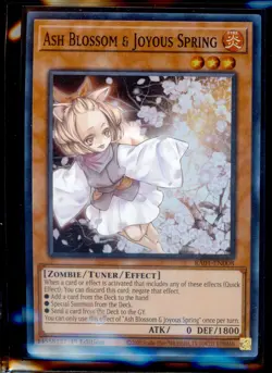 * 3X ASH BLOSSOM & JOYOUS SPRING 3X * 1ST EDITION SUPER RARE RA01-EN008 YUGIOH! - Image 3
