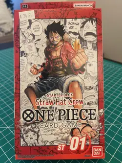 One Piece ST-01 Starter Deck - 50 Cards - Bandai - English - Sealed 811039038366 - Image 1