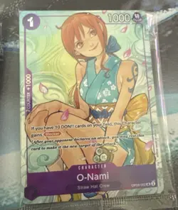 Boa Hancock And O- Nami One Piece Card Game sealed promo - Image 2