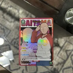 Saitama OPM-1-062 SR* Union Arena Card English One Punch Man - Image 1