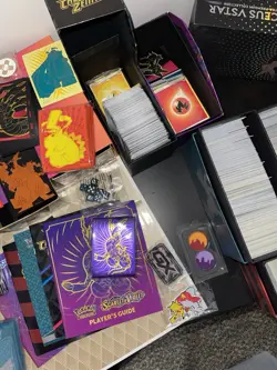 TCG Pokemon Cards Uncommon Common Lot With Boxes And Accessories - Image 3