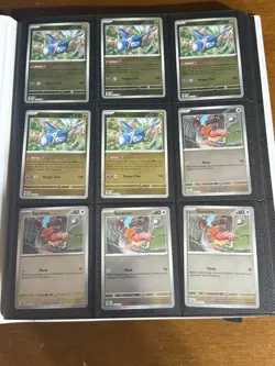 160 MEGA EVOLUTION HOLOS & REVERSE HOLOS POKEMON CARDS + NEW BLACK BOLT BINDER - Image 1
