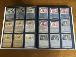 160 MEGA EVOLUTION HOLOS & REVERSE HOLOS POKEMON CARDS + NEW BLACK BOLT BINDER - Image 3