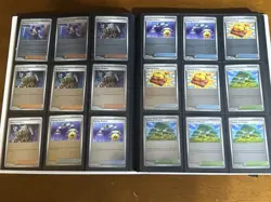 160 MEGA EVOLUTION HOLOS & REVERSE HOLOS POKEMON CARDS + NEW BLACK BOLT BINDER - Image 5