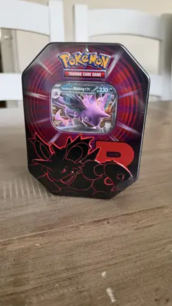 Pokemon TCG Team Rocket Nidoking Tins Pokemon Cards Tin Sealed Box Boxed - Image 1