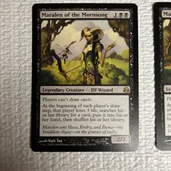 Maralen of the Mornsong 4x Morningtide Italian, NM/EX MTG CARD LP - Image 1