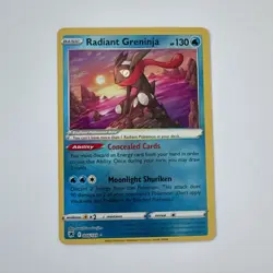 Radiant Greninja - 046/189 - Pokemon Astral Radiance Radiant Rare Card NM - Image 1