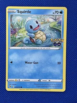 Pokemon 3 Card Set | Full Art Blastoise GX, Wartortle, Squirtle | Near Mint - Image 2