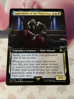 Emet-Selch of the Third Seat (Extended Art) Commander: Final Fantasy Regular - Image 1