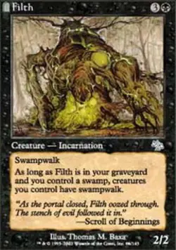 MTG Filth, Judgment, Heavily Played, English - Image 1