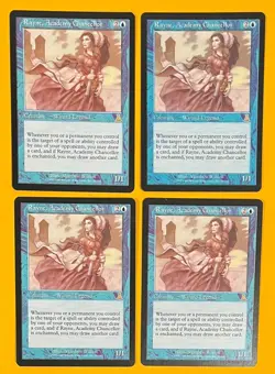 MTG RAYNE, ACADEMY CHANCELLOR (x4) Urza's Destiny (OldManMTG 010-885) - Image 1