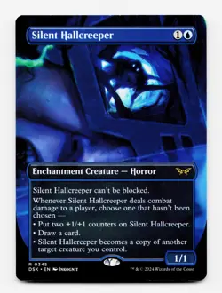 Silent Hallcreeper (Borderless) - MTG: Duskmourn 💧 - Image 5