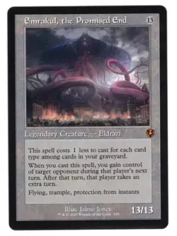 Emrakul The Promised End #330 FOILRetro Frame Mythic MTG Innistrad Remastered NM - Image 1