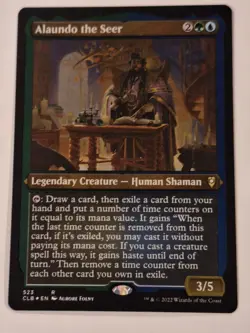 Alaundo the Seer - ETCHED FOIL - Commander: Legends - Magic the Gathering MTG - Image 1
