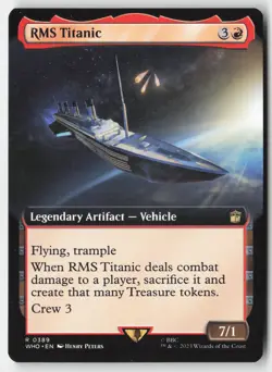 MTG - RMS Titanic (Extended Art) R Universes Beyond: Doctor Who 389 LP-NM - Image 1