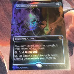 Chromatic Orrery X1 Mtg Lost Caverns Of Ixalan Commander Nm Borderless Foil - Image 1