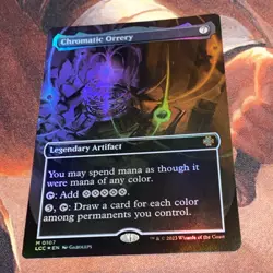 Chromatic Orrery X1 Mtg Lost Caverns Of Ixalan Commander Nm Borderless Foil - Image 3