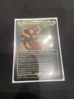 Aerith Gainsborough (Borderless) Final Fantasy MTG RC Promo NM - Image 1