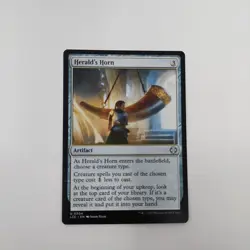 Herald's Horn, Lost Caverns of Ixalan Commander, Magic MTG NM - Image 1