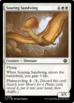 SOARING SANDWING x4 mtg NM Lost Caverns of Ixalan 4 Common - Image 1
