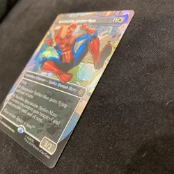 Spectacular Spider-Man (Borderless) Foil #0014 Marvel's Spider-Man MTG SPM - Image 4