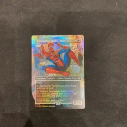 Spectacular Spider-Man (Borderless) Foil #0014 Marvel's Spider-Man MTG SPM - Image 5