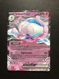 GCC Pokemon Jellicent ex 045/086 Rara ex set Fuoco Bianco Ita. Near Mint - Image 1