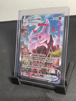 Pokemon Espeon VMAX Dynamax 270/264 Fusion Strike Alternate Art TCG NM Rare - Image 2