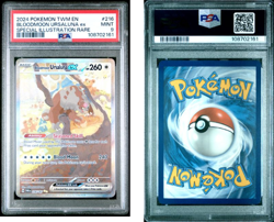 2024 POKEMON TWILIGHT MASQUERADE TWM EN #216 BLOODMOON URSALUNA ex Mint 9 - Image 1
