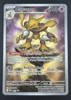 Alakazam 009 Me: Mega Evolution ETB Promo Pokemon TCG - Image 1
