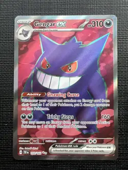Gengar ex 193/162 SV05: Pokemon Temporal Forces Holo - Image 1