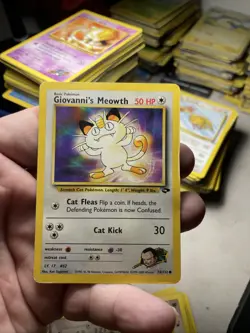 Pokemon Giovanni's Meowth Gym Challenge Set Vintage 2000 74/132 Common - Image 1