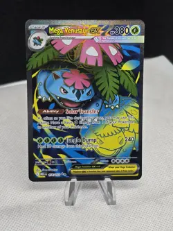 2025 Pokemon Mega Evolutions MEGA VENUSAUR EX 155/132 Ultra Rare - Image 1