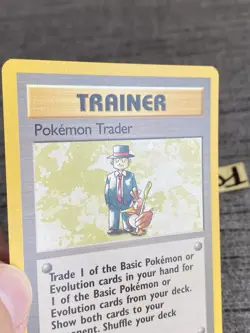 Carte Pokemon Trader 77/102 Rare Set De Base Wizard Anglais Occasion - Image 5