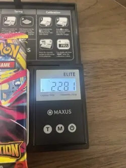 Extremely heavy 22.81g! Pokemon Mega Evolution booster pack English - Image 2