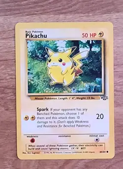 Pokemon Pikachu Red Cheeks Jungle & Yellow Cheeks Jungle Possible PSA 10 - Image 3