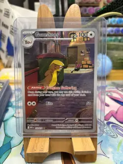 Gumshoos 153/132 Full Art Holo Illustration Rare Mega Evolution Pokemon 2025 NM+ - Image 1