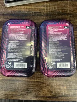 Pokemon Mega Evolutions - Mini Tins - Two Tins - Factory Sealed! - Image 2