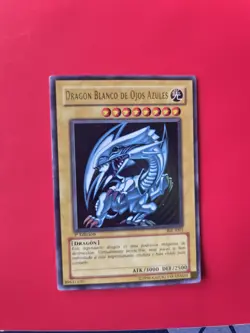 Yu-Gi-Oh Blue EYES White dragon Very Good Condition SDK SPANISH - Image 4