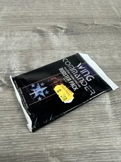 Wing Commander Collectible Trading Card Game Booster Pack (1995) - Sealed - Image 3