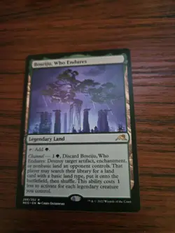 Boseiju Who Endures Kamigawa: Neon Dynasty Magic: The Gathering Card - Image 1