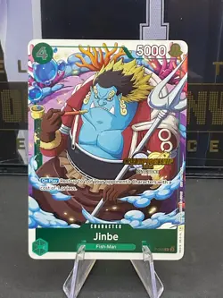 One Piece Card Game - Jinbe - 2024 Championship Promo - P-063 NM English - Image 1
