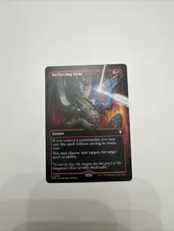 Deflecting SWAT Borderless Commander Masters Regular Card NM Condition 0698 - Image 1