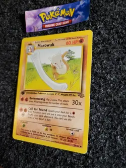 Marowak - 39/64 - 1999 1st Edition Uncommon Jungle Pokemon Card NM - Image 2