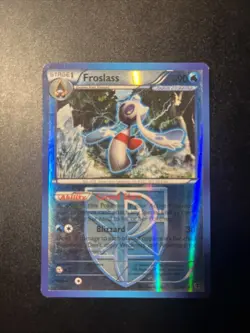 Pokemon TCG Froslass Plasma Blast 23/101 Reverse Holo Rare Card - Image 1