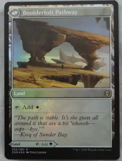 Magic The Gathering Branchloft Pathway Foil Prerelease Card (ZNR) NM - Image 1